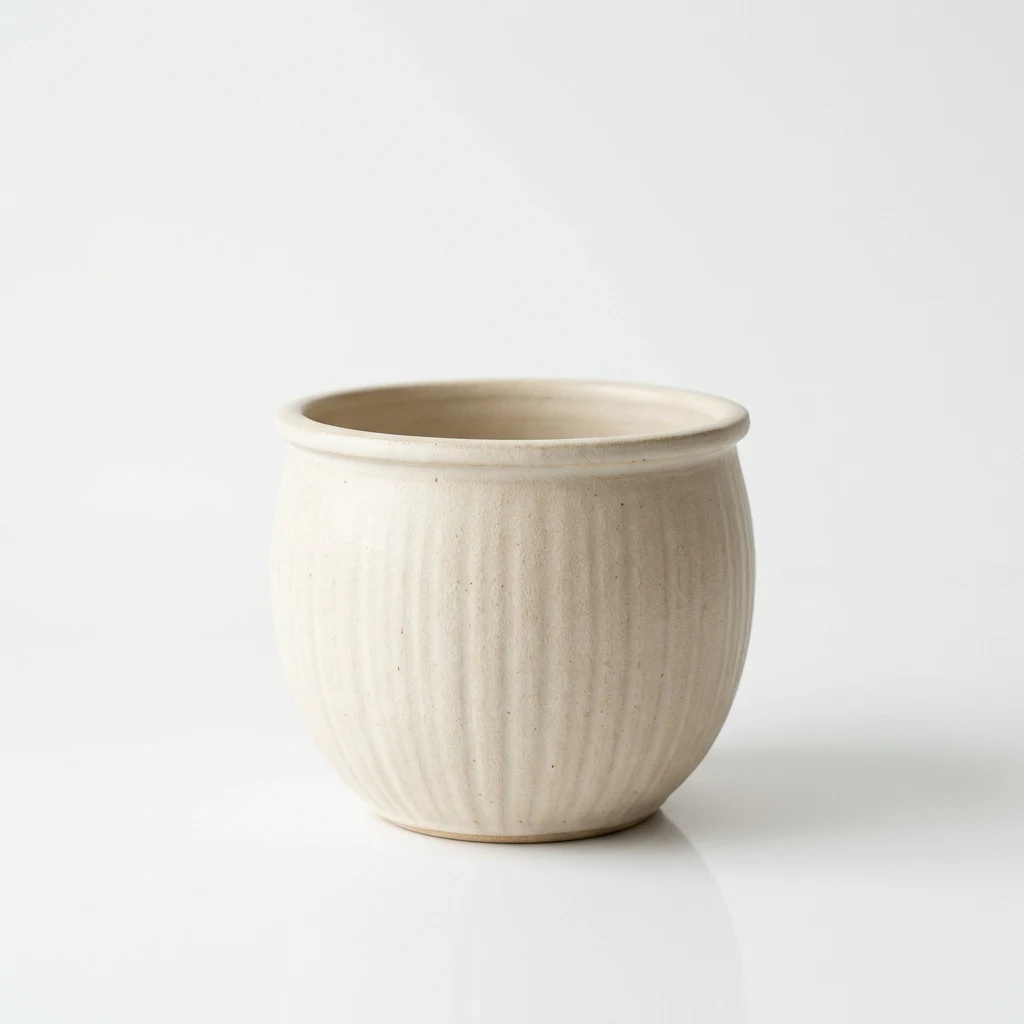 Deroma Atene tall clay planter image 3