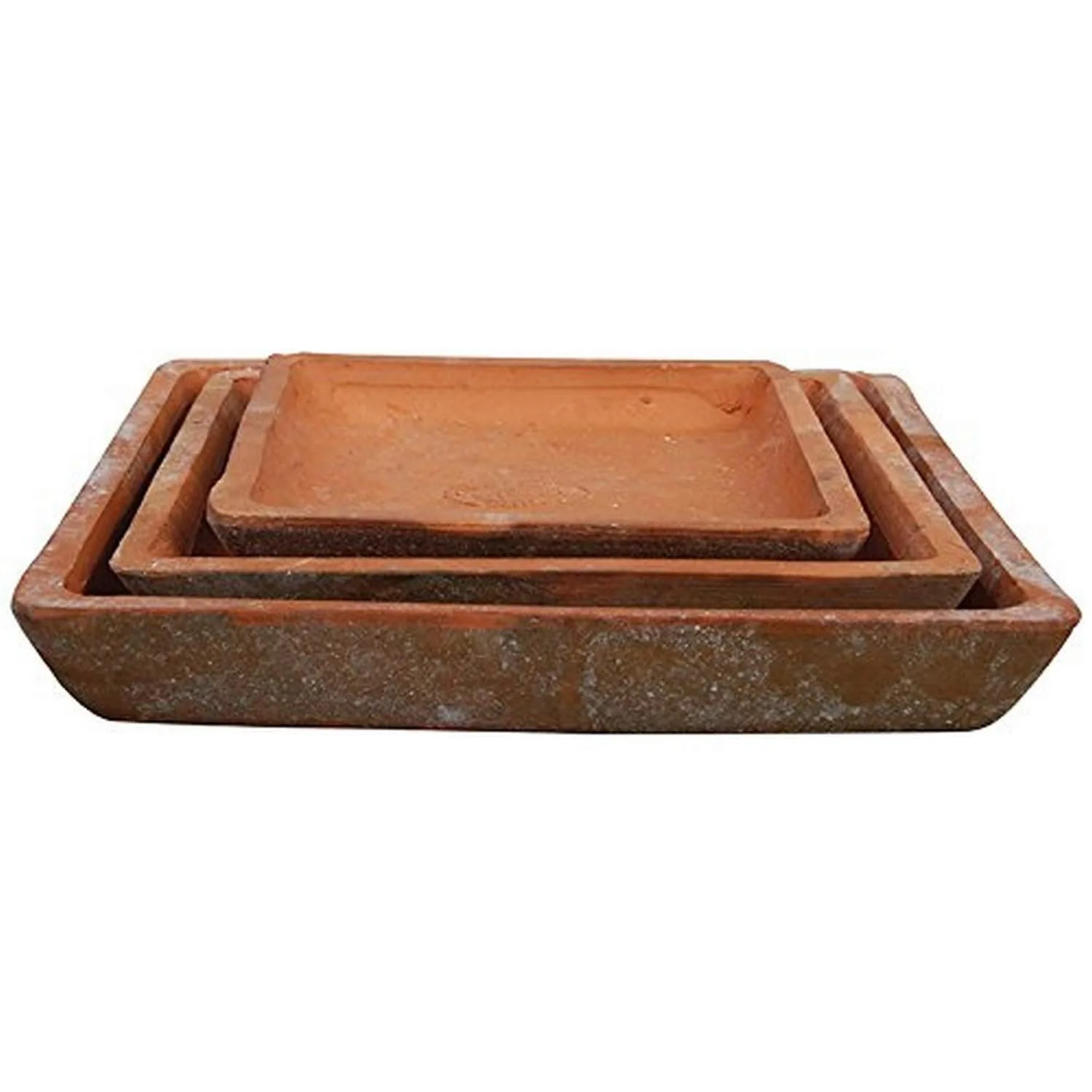 Esschert Design aged terracotta planter