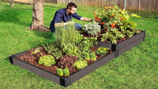 Nature fiber raised garden bed image 3