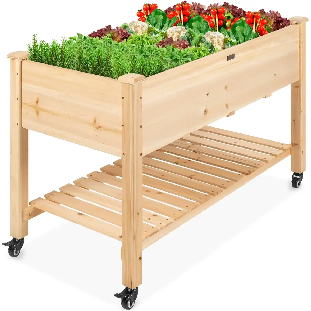 Vegtrug raised wooden planter image 2