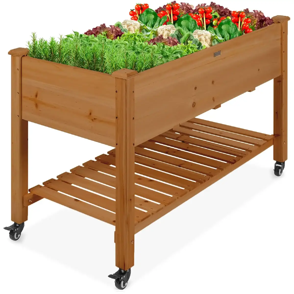 Vegtrug raised wooden planter image 3